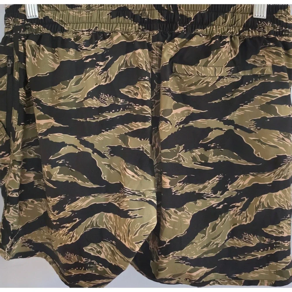 Zero Foxtrot Performance Shorts Activewear Athleisure Tigerstrip Camo Size Large